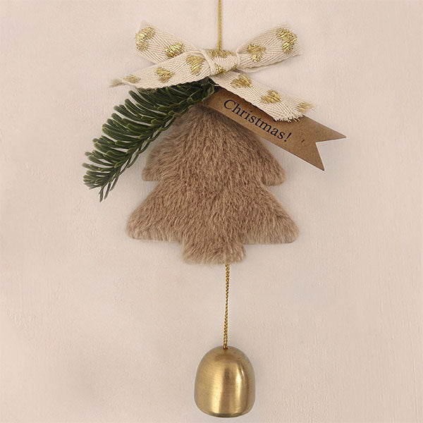 Christmas Tree Bell Ornament