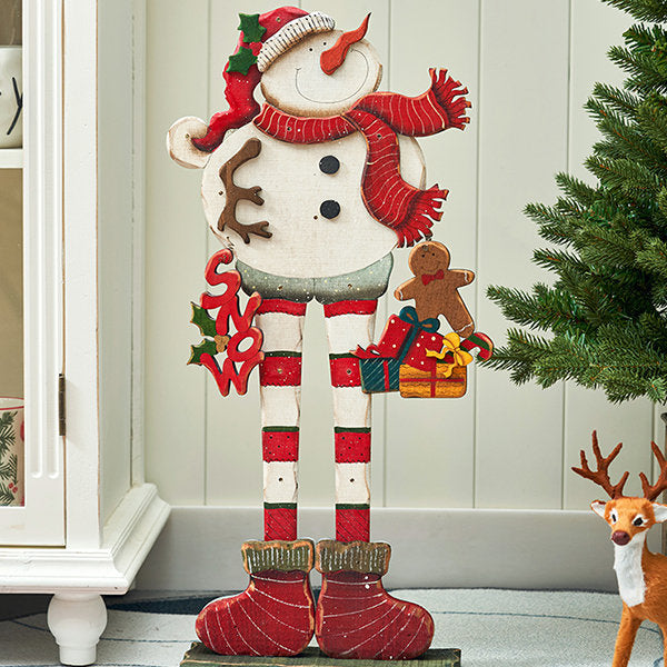 Christmas Snowman Holiday Ornament
