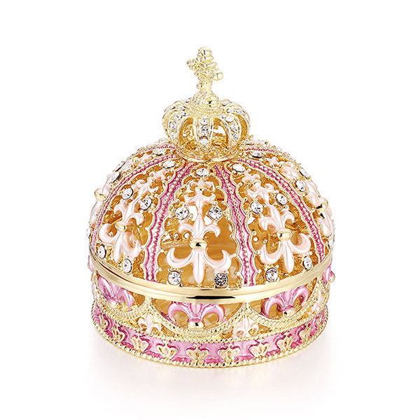 PIEARTH Crown Jewelry Box