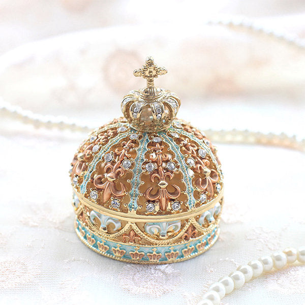 PIEARTH Crown Jewelry Box