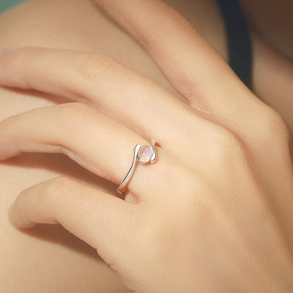 Moonstone Fashion Ring