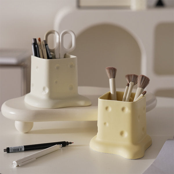 Melting Cheese Pencil Holder