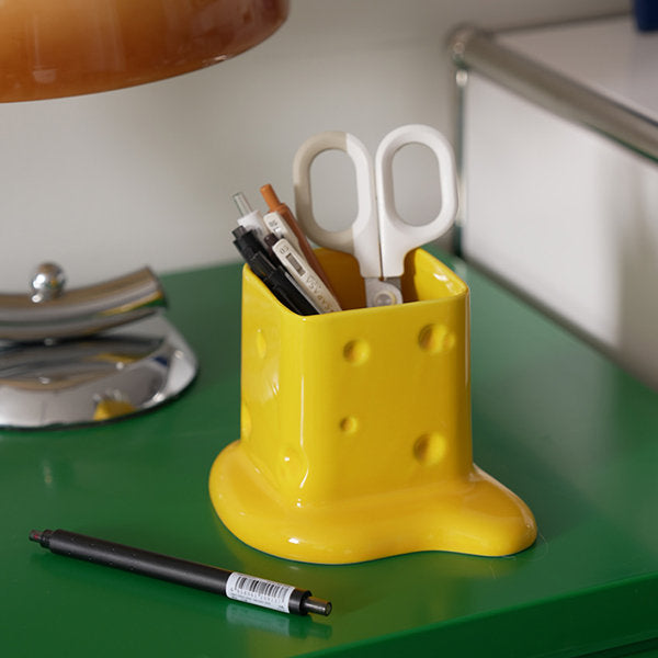 Melting Cheese Pencil Holder