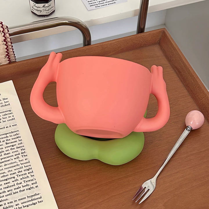 Peach Ceramic Mug