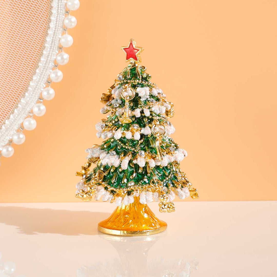 Christmas Tree Jewelry Box