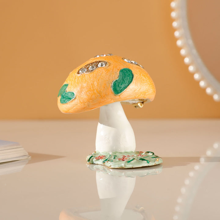 Cute Cartoon Mushroom Jewelry Box