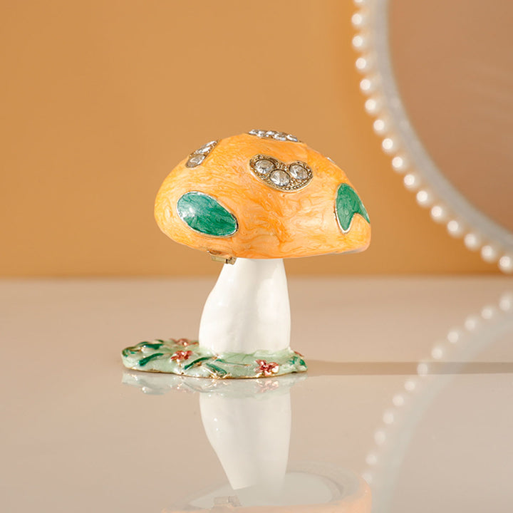 Cute Cartoon Mushroom Jewelry Box