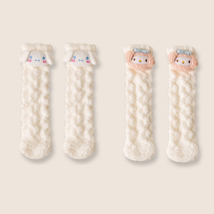 Cute Cartoon Autumn/Winter Socks 2 Pairs/set