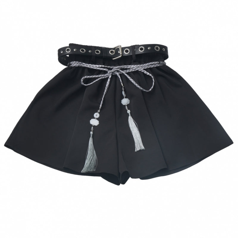 Chinese Street Style Shirt / Skirt / Shorts / Corset Belt