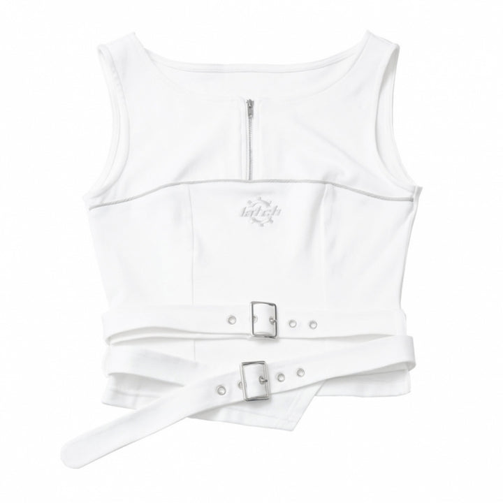Futuristic White and Grey Outfit Set with Optional Vest Pants Shorts Jacket
