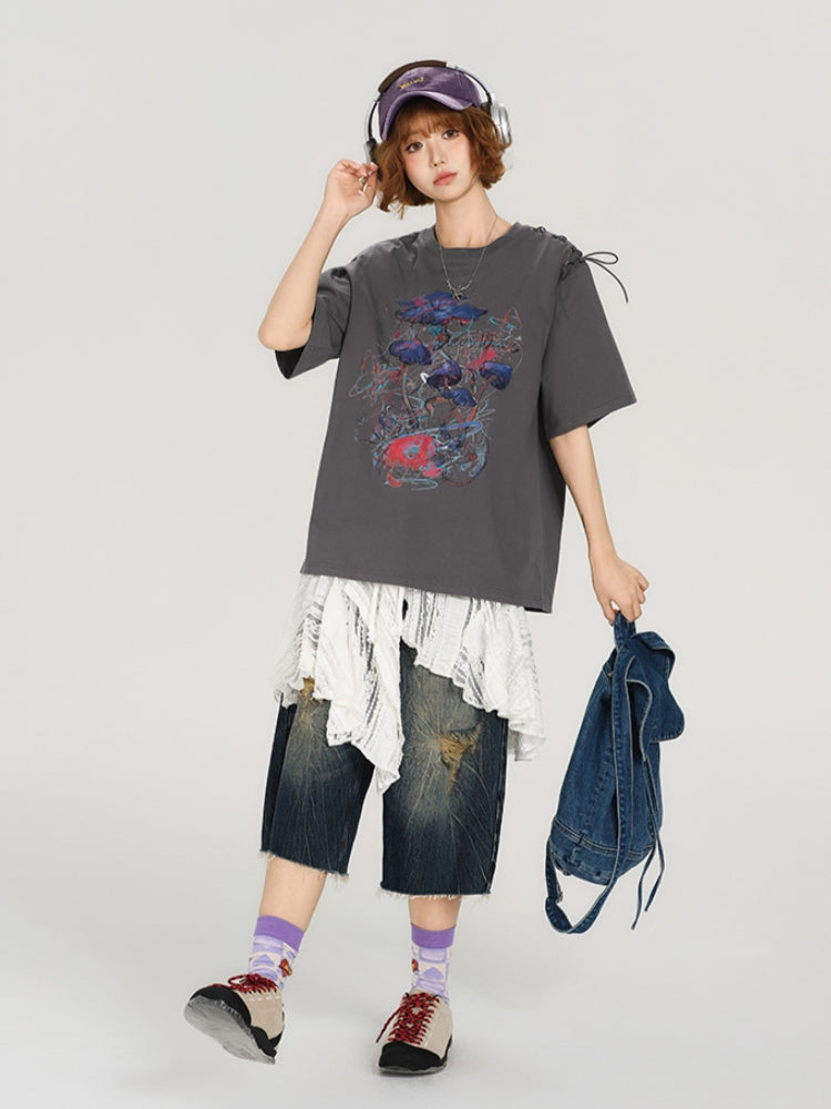 American Vintage Crew Neck Short Sleeve T-shirt