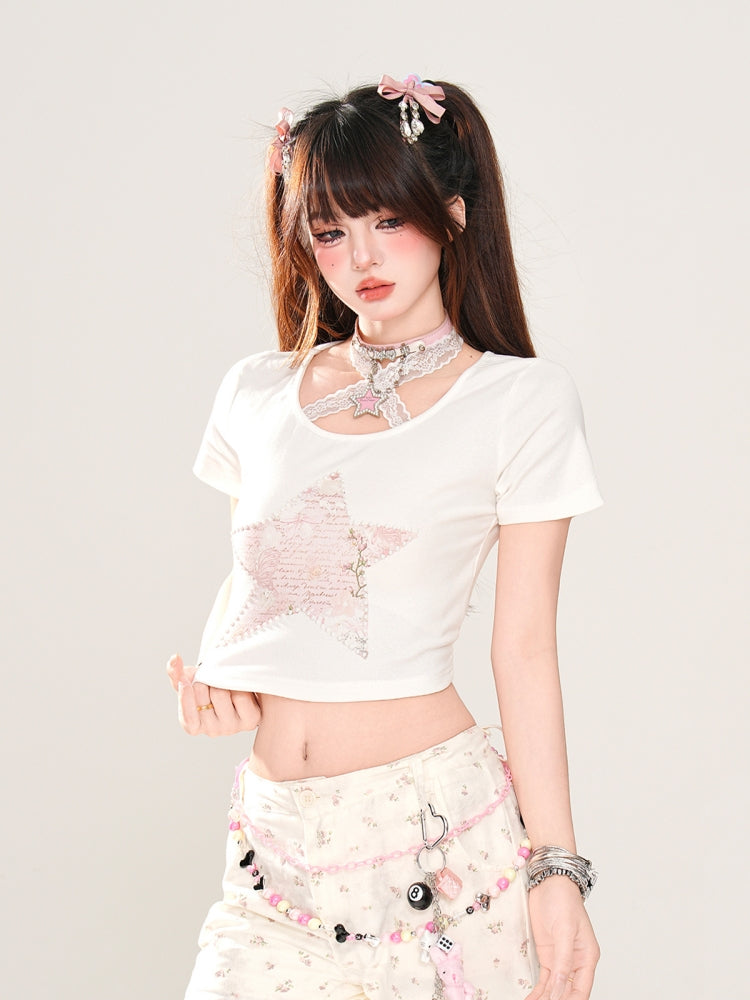 Spicy Girl Crop Summer T-Shirt