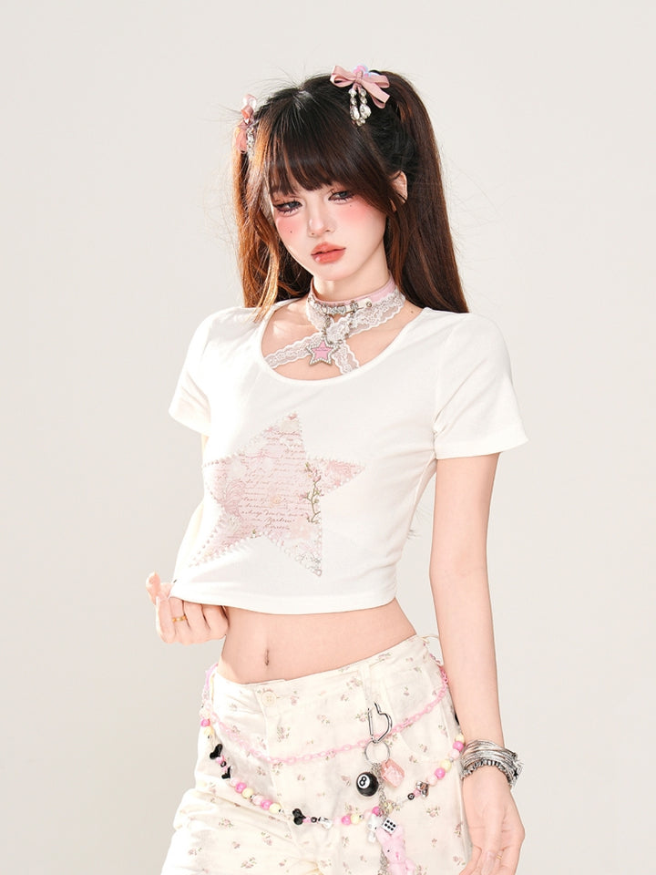 Spicy Girl Crop Summer T-Shirt