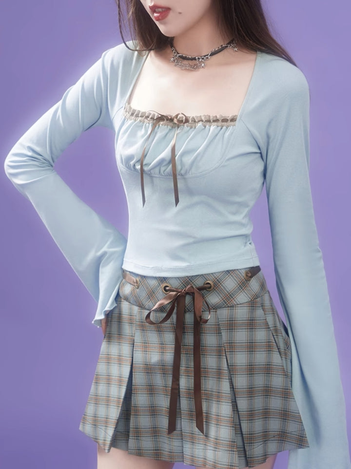 Sweet Lake Green Short Top