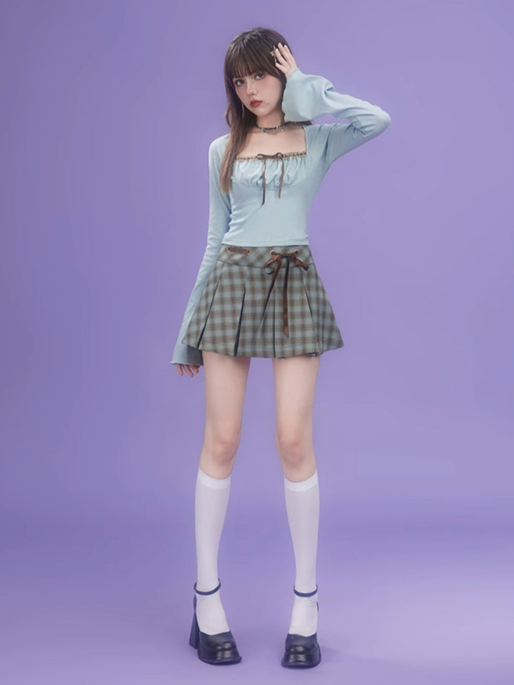 Sweet Lake Green Short Top