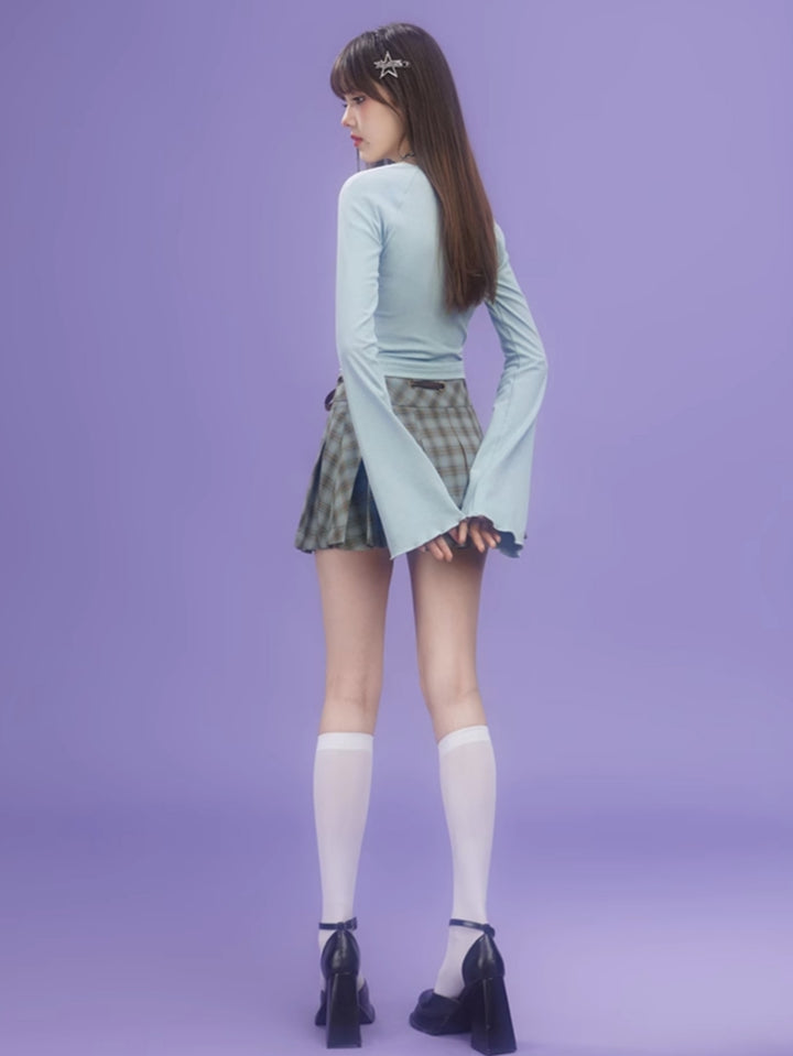 Sweet Lake Green Short Top