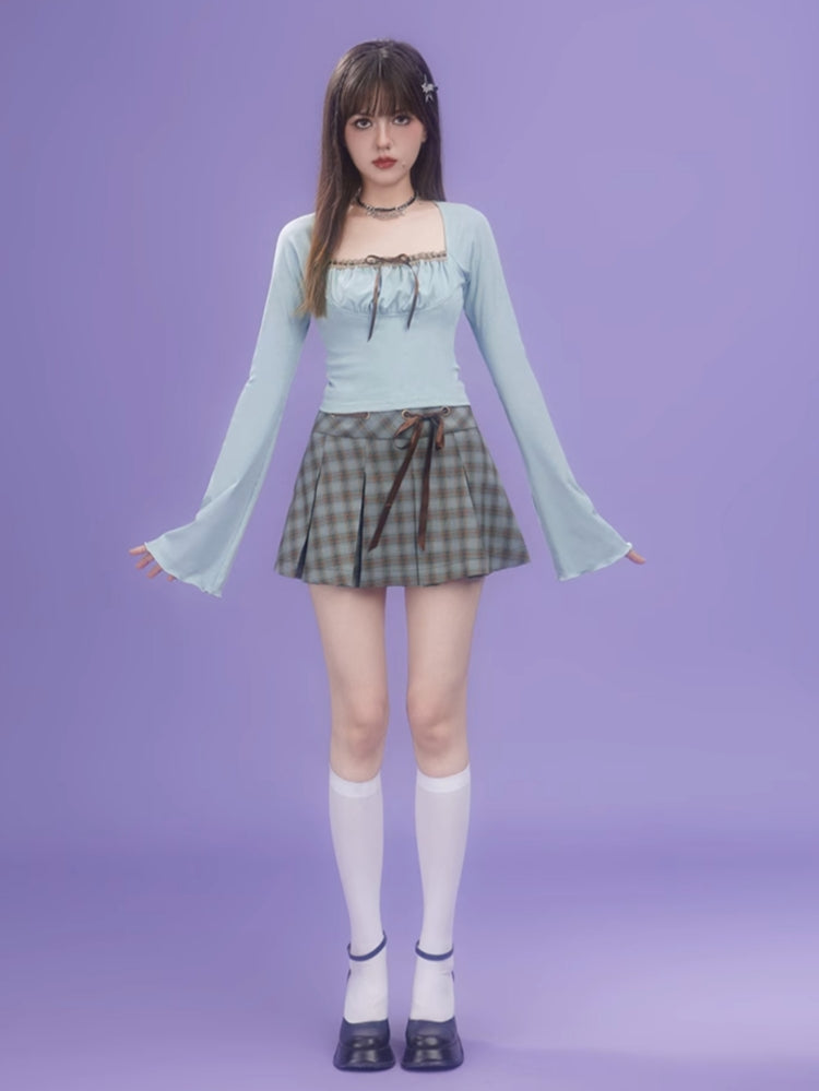 Sweet Lake Green Short Top