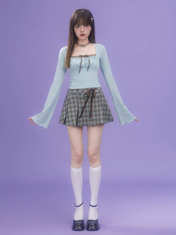 Sweet Lake Green Short Top