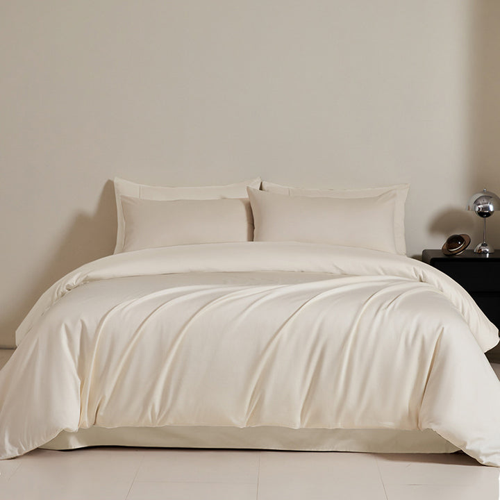 Luxury Solid Color Pure Cotton Bedding Set