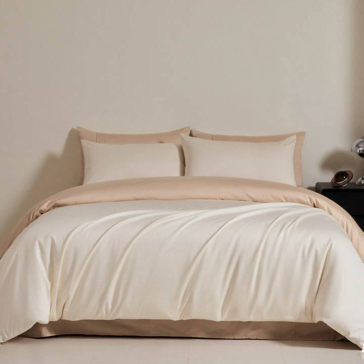 Luxury Solid Color Pure Cotton Bedding Set