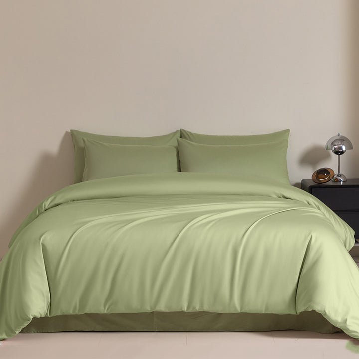 Luxury Solid Color Pure Cotton Bedding Set