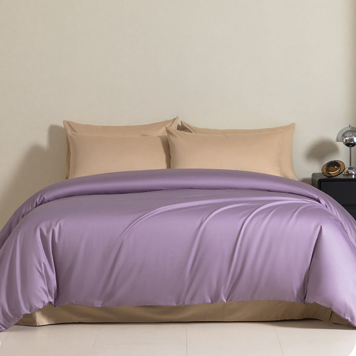 Luxury Solid Color Pure Cotton Bedding Set
