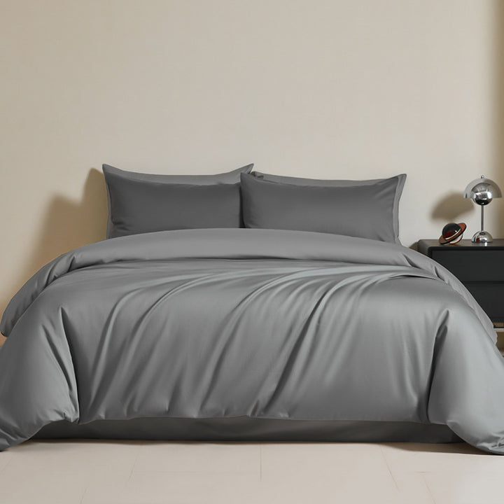 Luxury Solid Color Pure Cotton Bedding Set