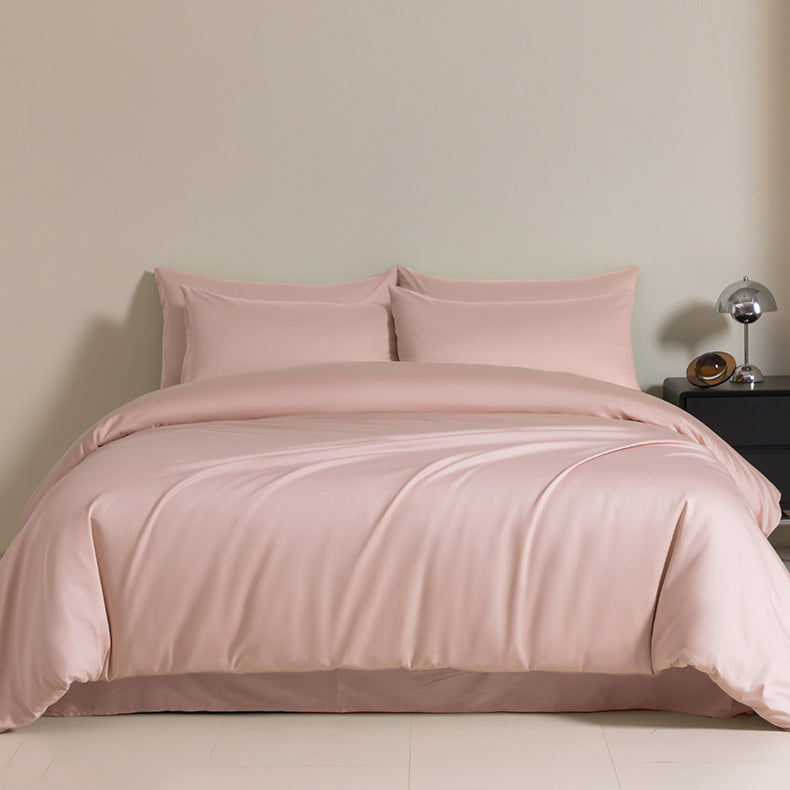 Luxury Solid Color Pure Cotton Bedding Set