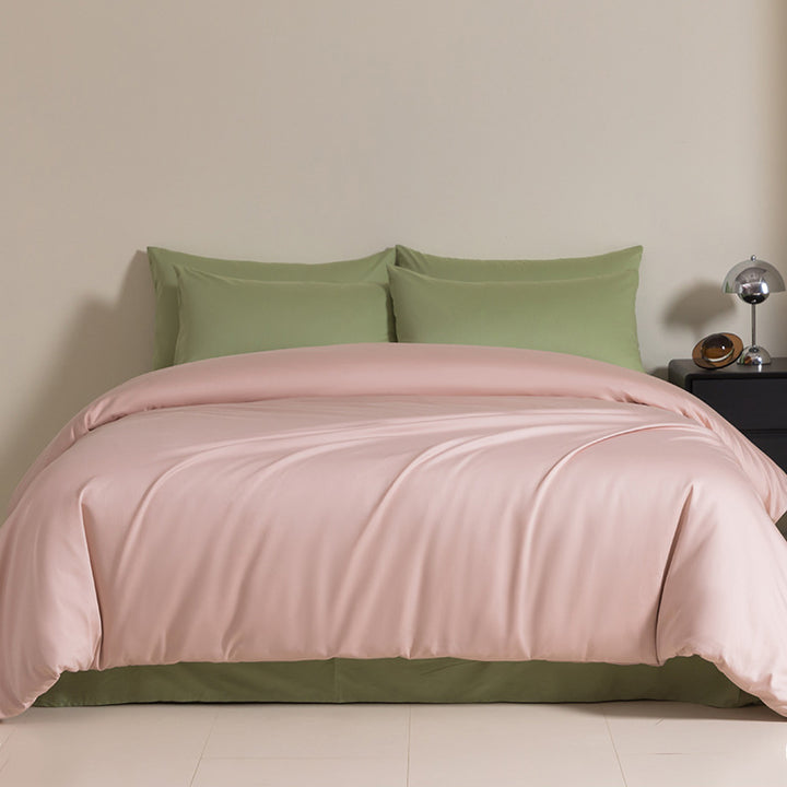 Luxury Solid Color Pure Cotton Bedding Set