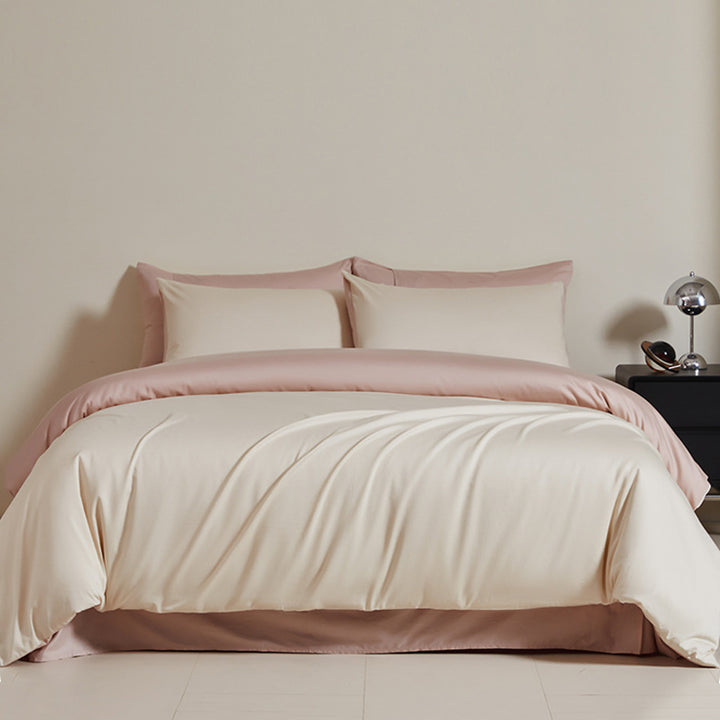 Luxury Solid Color Pure Cotton Bedding Set