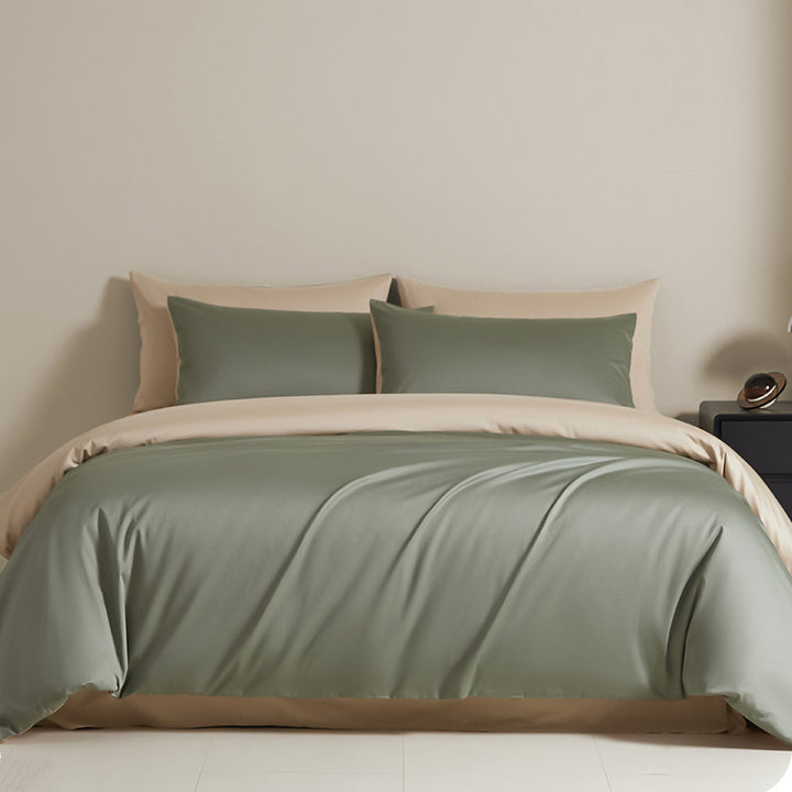 Luxury Solid Color Pure Cotton Bedding Set