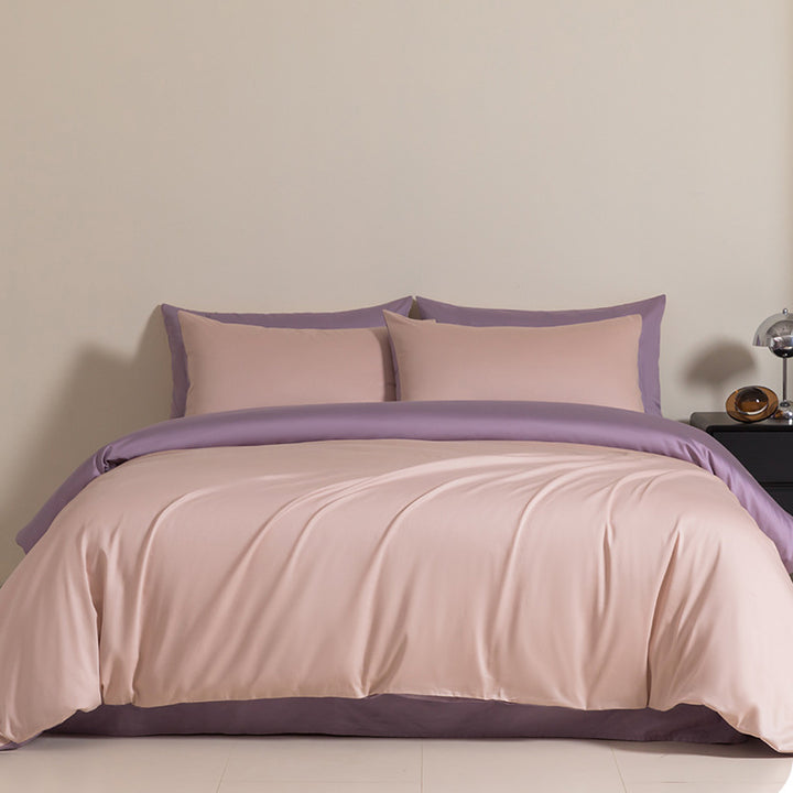Luxury Solid Color Pure Cotton Bedding Set