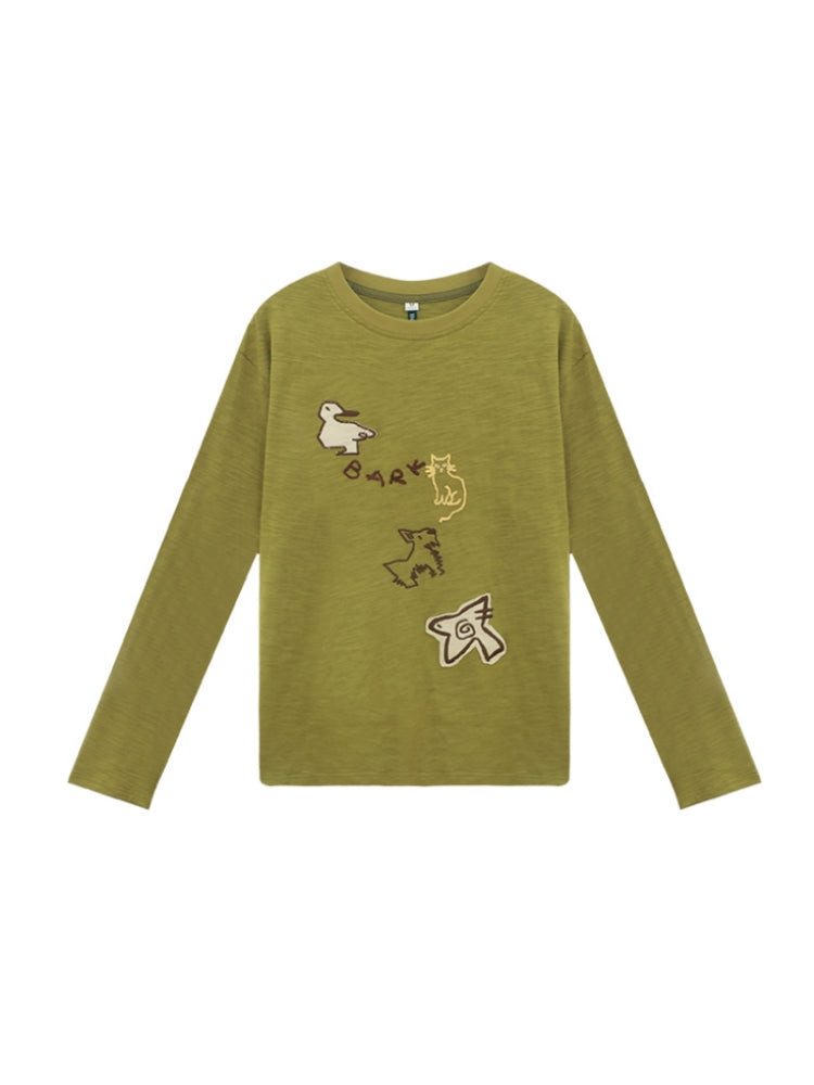 Kawaii Zoo Patch T-Shirt