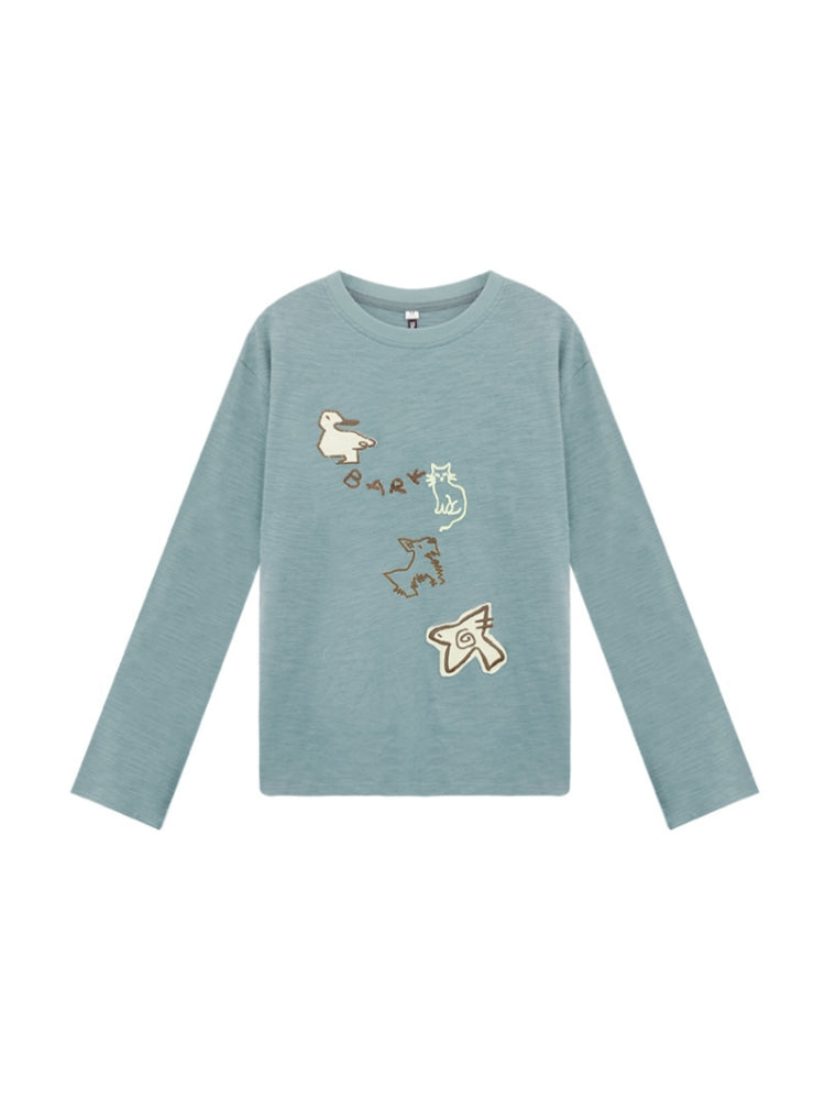 Kawaii Zoo Patch T-Shirt