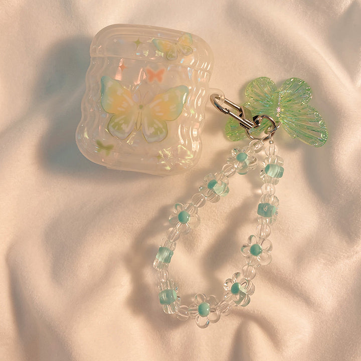 Butterfly Airpods Case with Charms