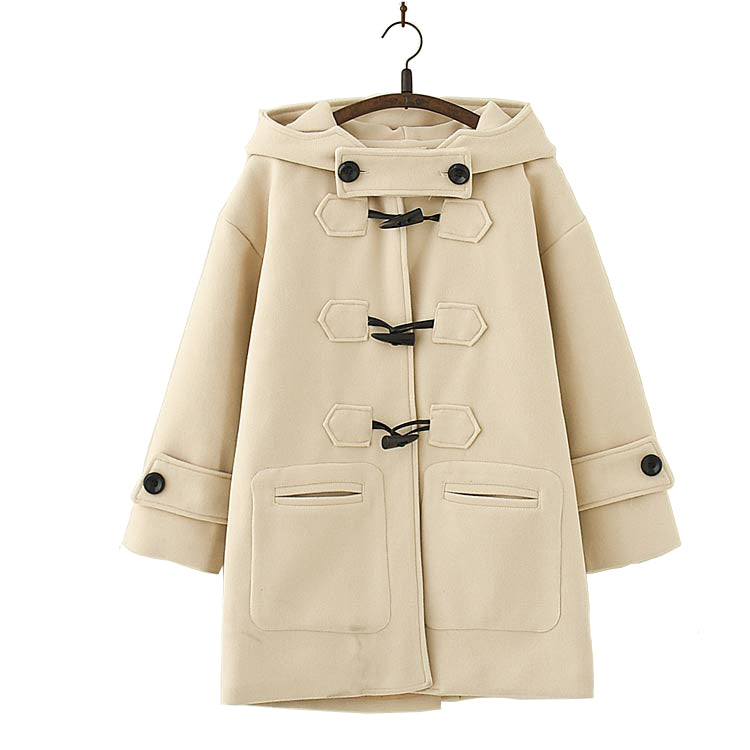 Horn buckle coat outlet