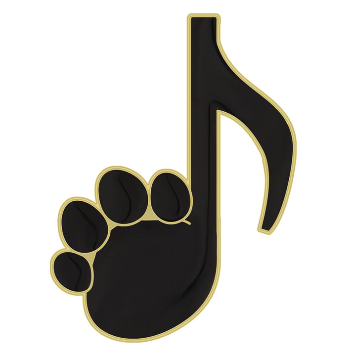 Cartoon Piano Cat Pins