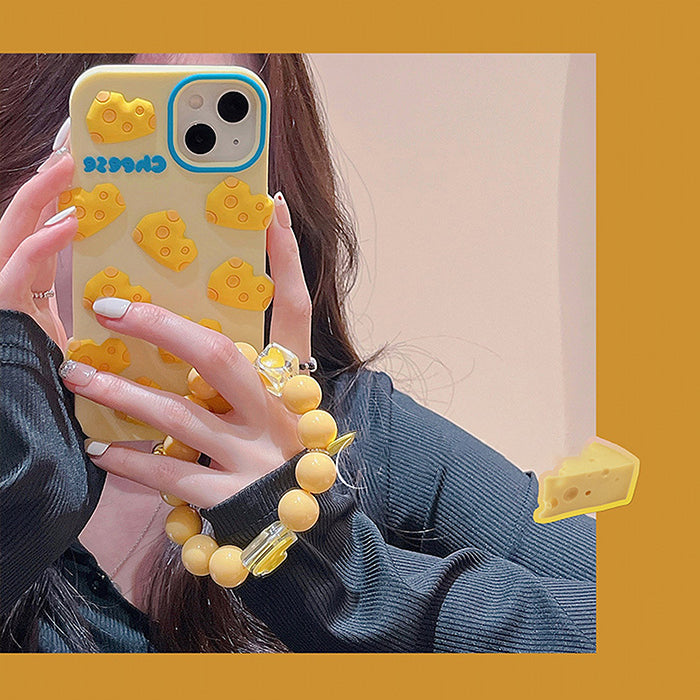 Cheeses iPhone Case with Charms