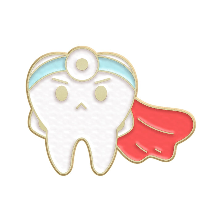 Cartoon Love Your Teeth Pins
