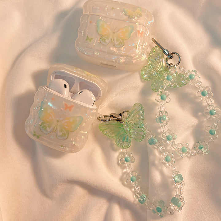 Butterfly Airpods Case with Charms