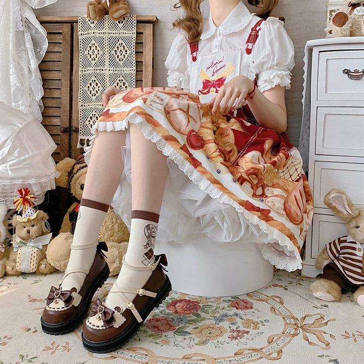 Bow Knot Lolita Mary Janes Shoes