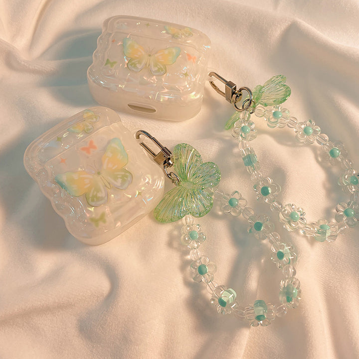 Butterfly Airpods Case with Charms