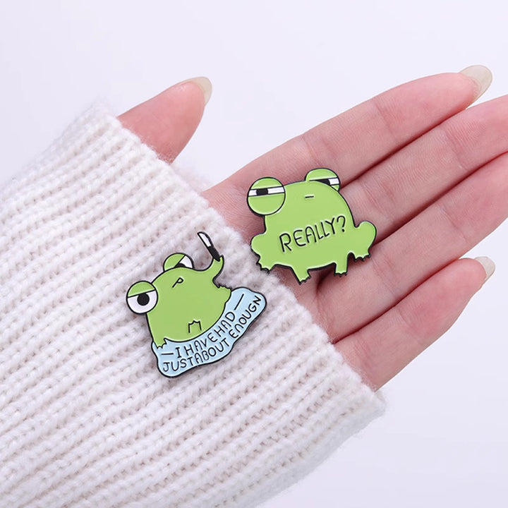 Funny Carton Froggy Pins