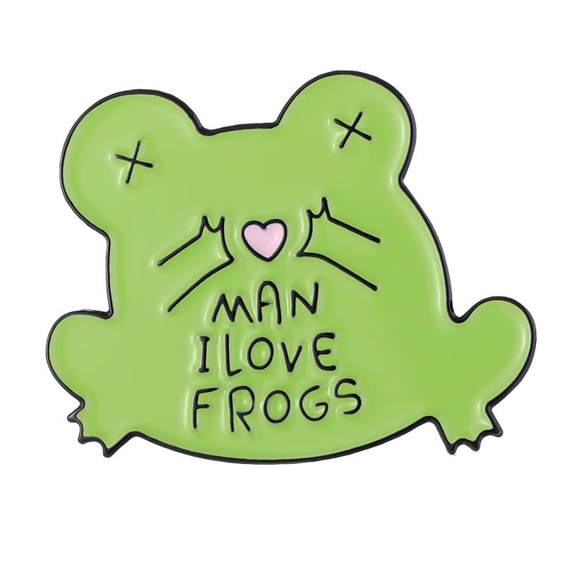 Funny Carton Froggy Pins