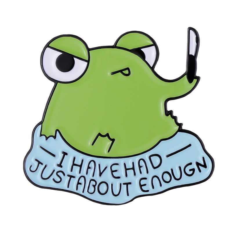 Funny Carton Froggy Pins