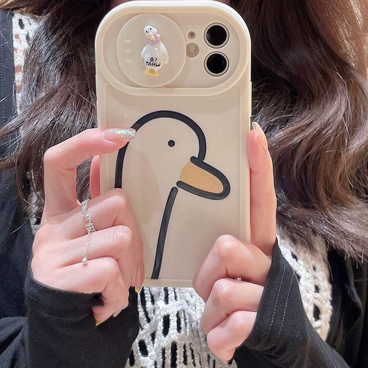 Cartoon Duck iPhone Case