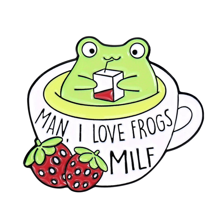 Cute Cartoon Frog Pins
