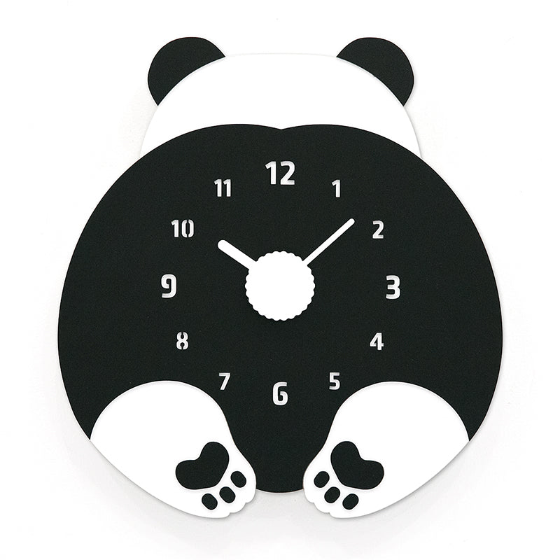 Cartoon Panda Kitty Corgi Bunny Wall Clock