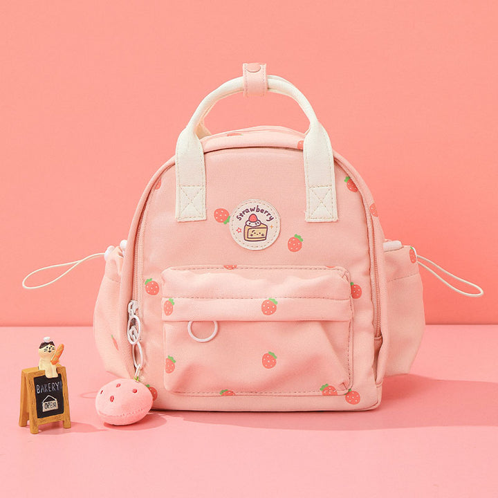 Strawberry Tote Backpack