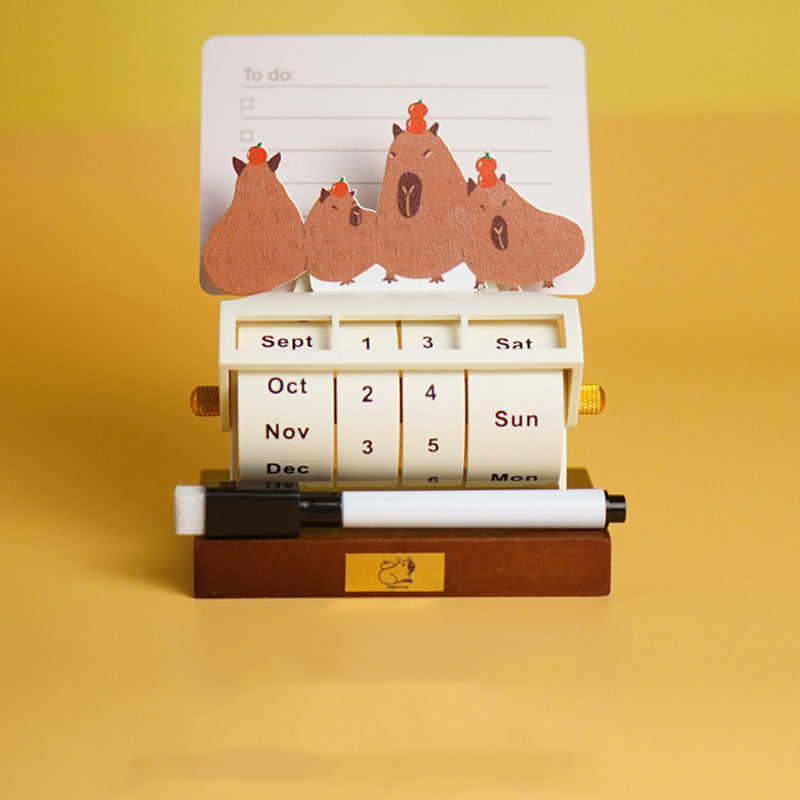 Capybara Calendar